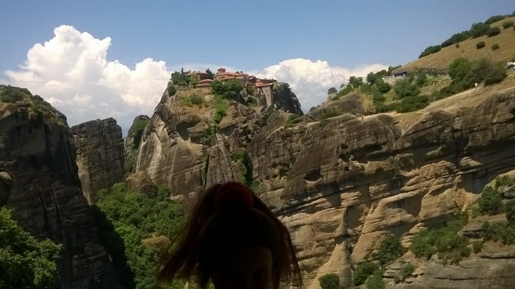 Экскурсия с Маргошей на Метеоры (материковая Греция) часть вторая