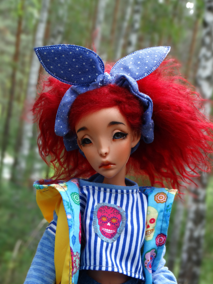 Каменный остров. Поездка с БЖД куколкой от Лиликэт