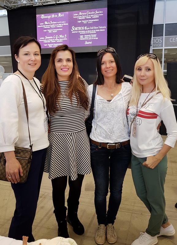Выставка кукол реборн в Валенсии. Expo Doll Show Valencia 2019