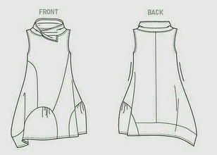 Сплошная геометрия в нарядах в стиле Бохо для кукло - мам, с выкройками