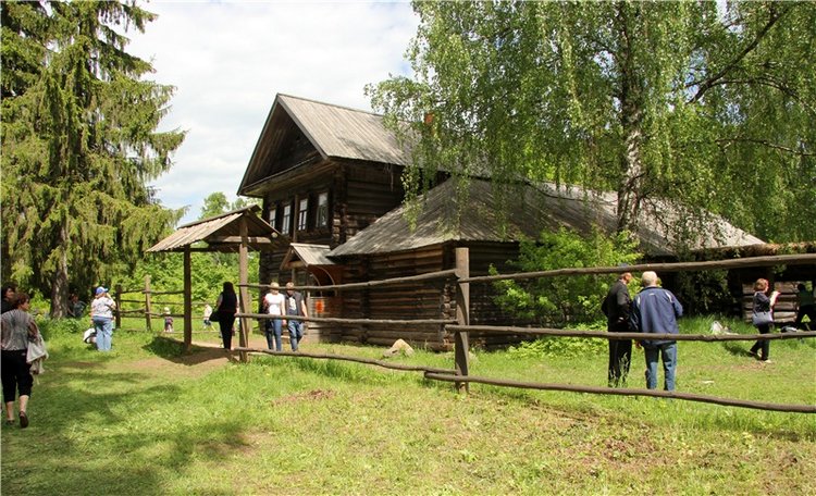 "Троицкие гуляния" в Василёво, 2017 год, продолжение. Архитектурно-этнографический музей под открытым небом "Василёво"