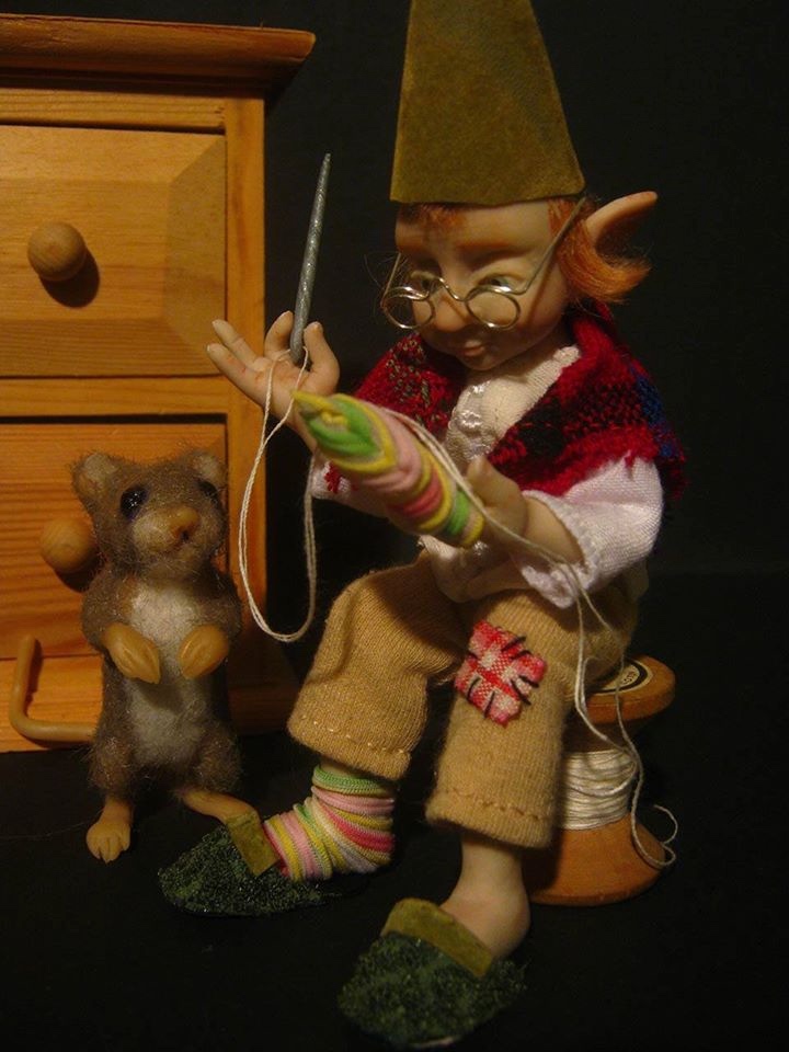 OOAK Creations Fairy - Dolls in Polymer Clay - Fimo by Paola Erriu - Авторские скульптуры из полимерной глины