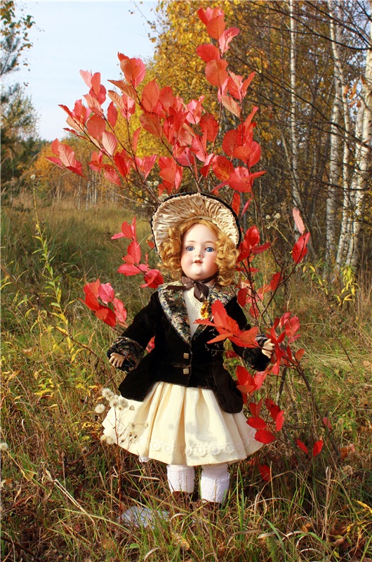 Кейт - Девочка Осень — Антикварные куклы Armand Marseille (AM): молд 390