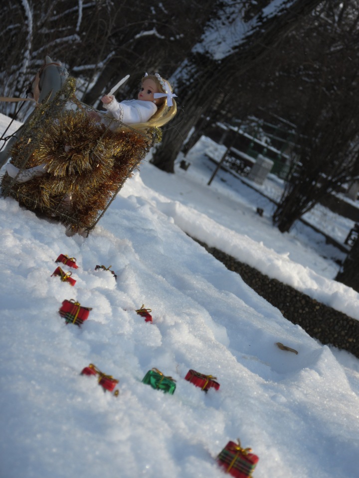 Зимнее катание Хелены — Куклы Takara Tomy (Такара): Licca (Ликка)