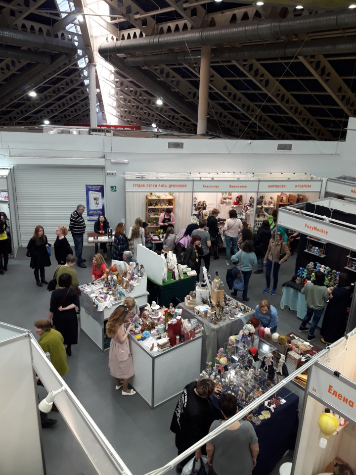 Moscow Fair Московская международная выставка кукол на Тишинке 13 - 15 апреля 2018. Мой фотообзор