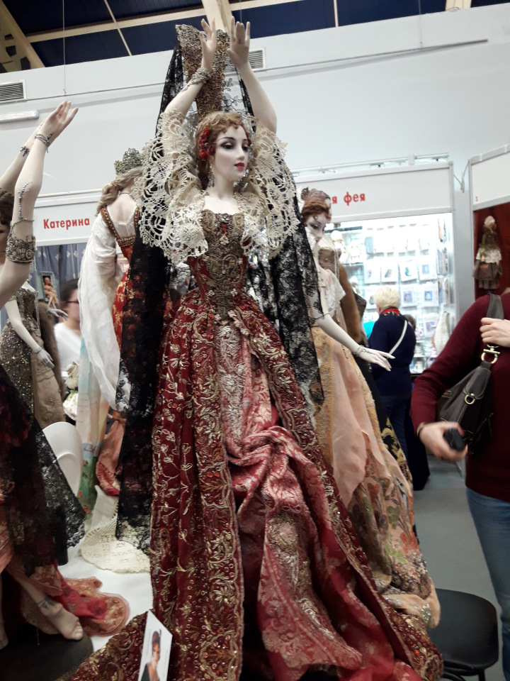 Moscow Fair Московская международная выставка кукол на Тишинке 13 - 15 апреля 2018. Мой фотообзор