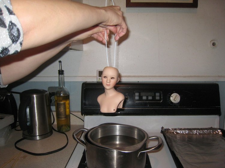 Как мы с Настей делали фарфоровую в воске Гунзель или "Наши руки не для скуки, и мы не ищем легких путей!" | Бэйбики Как мы с Настей делали фарфоровую в воске Гунзель или "Наши руки не для скуки, и мы не ищем легких путей!" (фото 9)