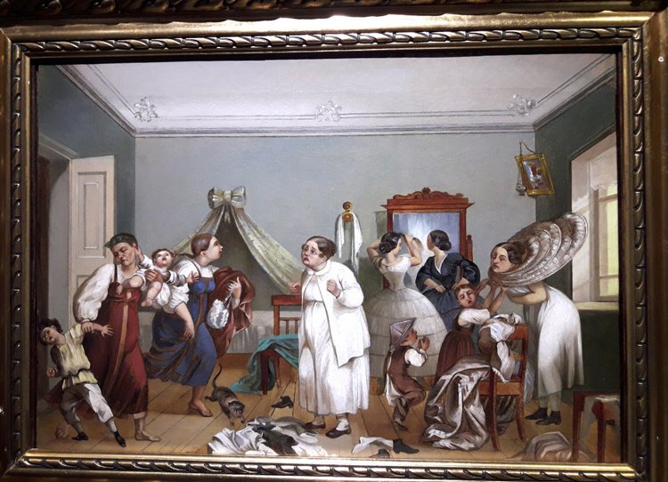 Выставка "Узоры свадьбы кружевной". Зал 1 (фото 5)