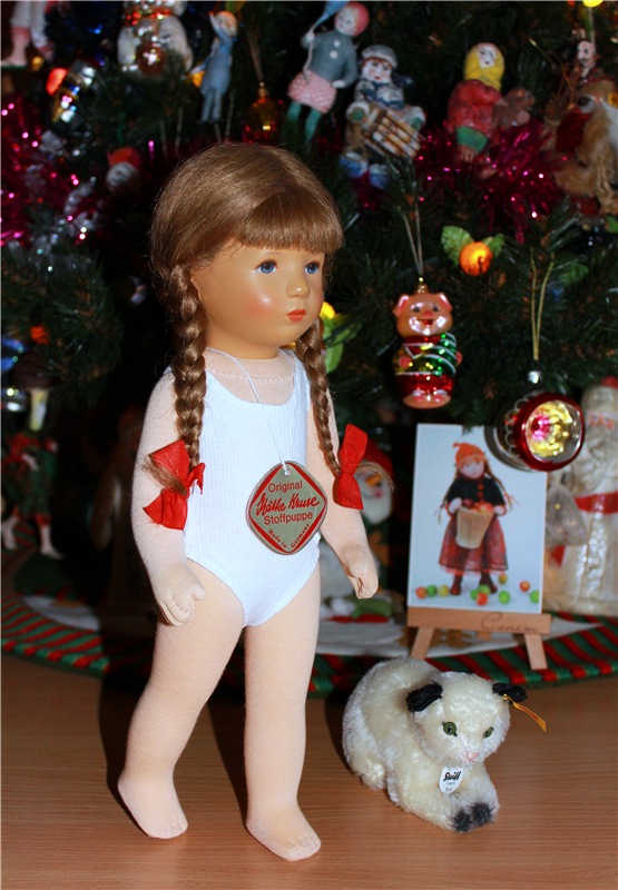 Катрин. Katrin, Stoffpuppe Doll, Kathe Kruse