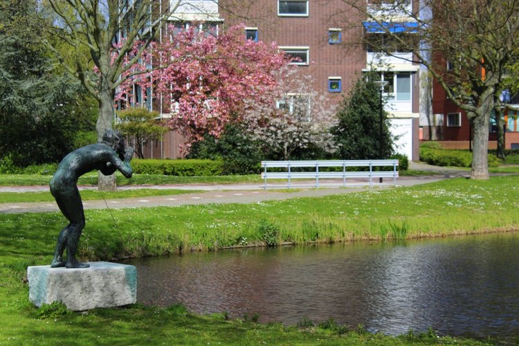 Цветущая Сакура. Прогулка по парку с Алисой. Весенние зарисовки