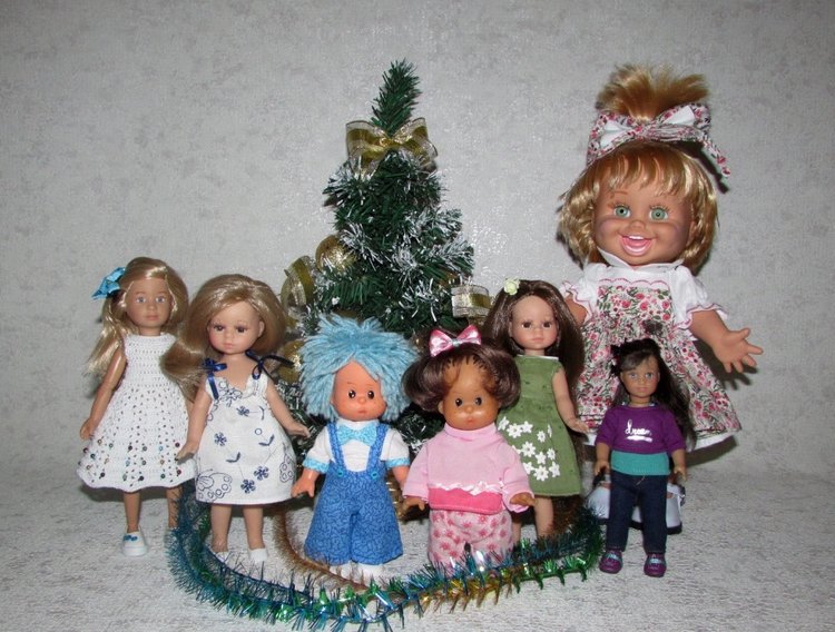 С Новым 2020 Годом! Мой седьмой Новый Год на Бейбиках и моя коллекция любимых кукол и игрушек