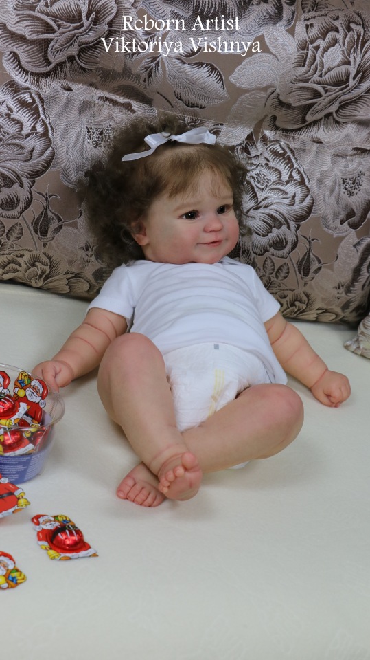 Мэдди 2...куколка реборн Виктории Вишни | Бэйбики Мэдди 2...куколка реборн Виктории Вишни (фото 8)