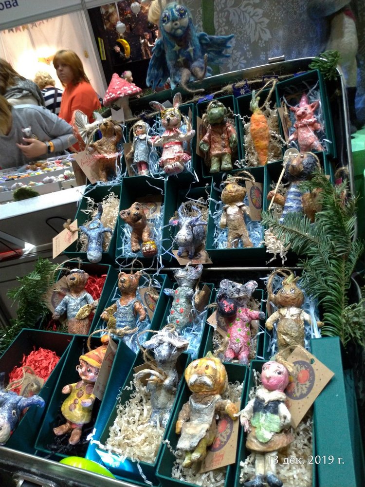 X Международная выставка "Искусство куклы" в Гостином дворе. Часть 1