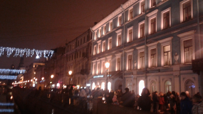 Предновогодний Петербург 2019, прогулка по Невскому проспекту