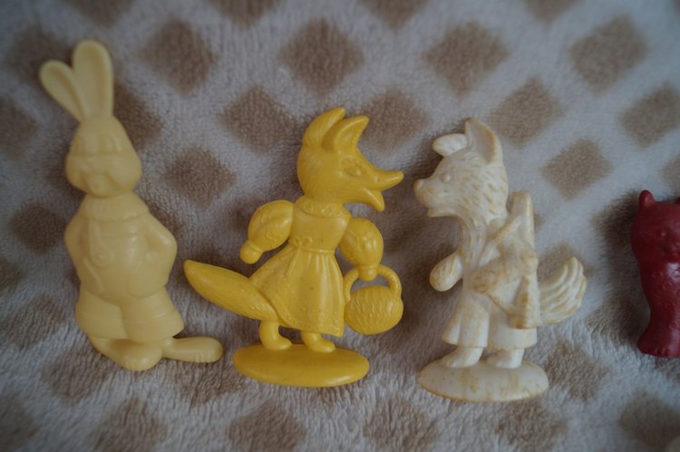 Мелкие игрушки СССР - счастье в ладошке