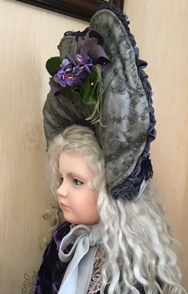 Мой первый бонет в этом году - Пармские фиалки | Бэйбики Мой первый бонет в этом году - Пармские фиалки