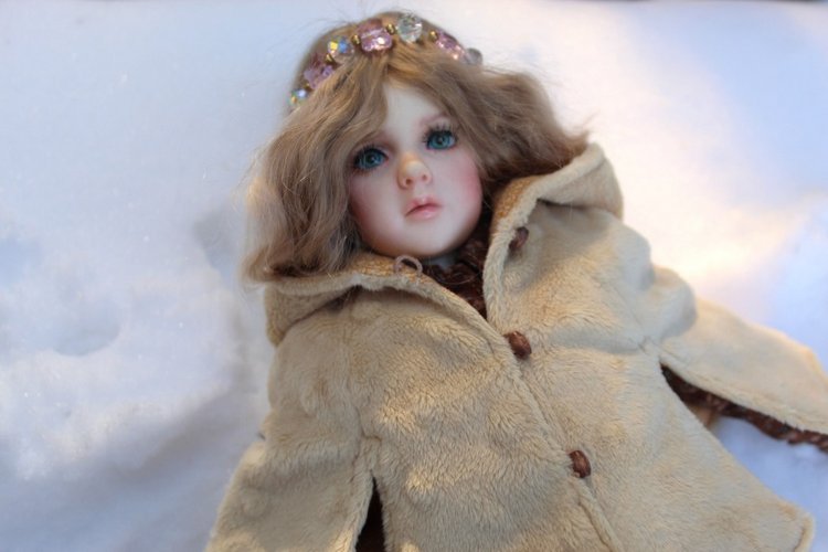 Розочка на снегу — Куклы Dollshe Craft (Доллше): BJD (БЖД)