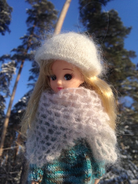 Снежная фотосессия с Licca, Takara