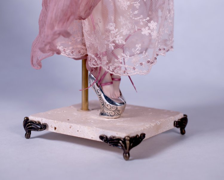 Лорелея. Фарфоровая шарнирная кукла (фото 5)