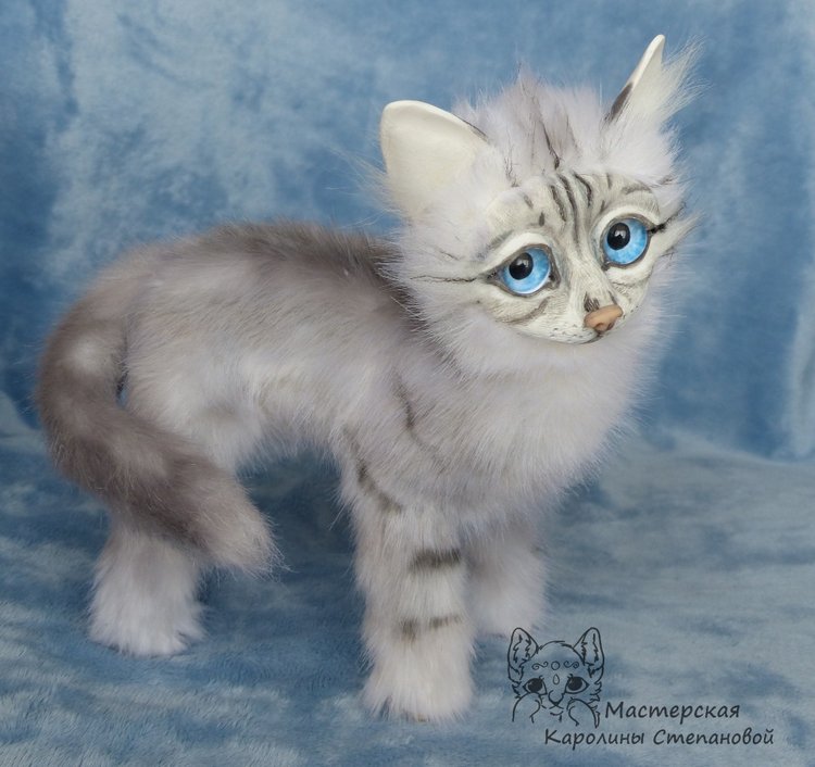 Невские Маскарадные коты серебристого окраса и Совята