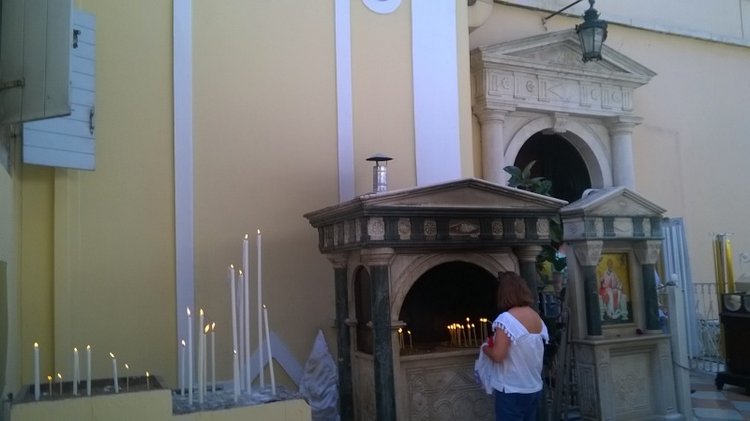 Посещение храма Спиридона Тримифунтского