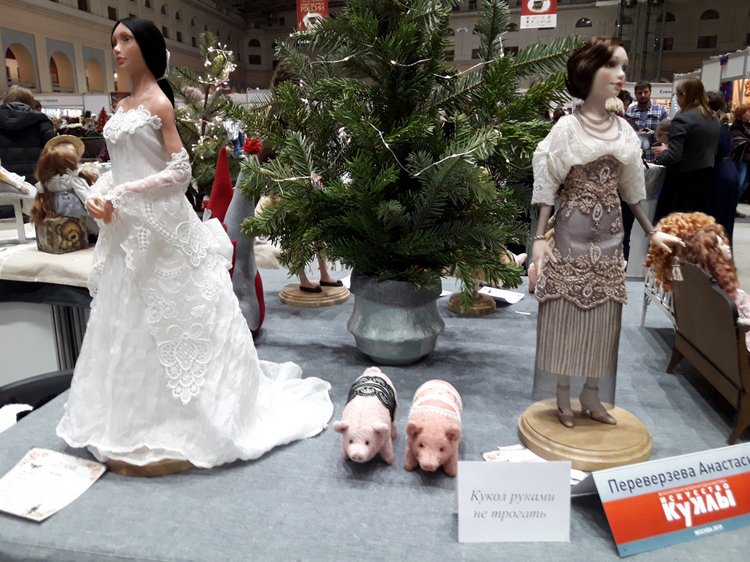 Искусство Куклы. Гостиный двор 2018. Выставку моими глазами - часть 2