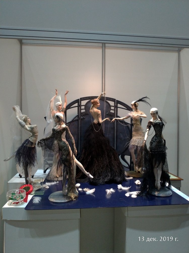 X Международная выставка "Искусство куклы" в Гостином дворе. Часть 1