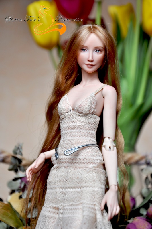 Фарфоровая кукла Василиса (фото 10)