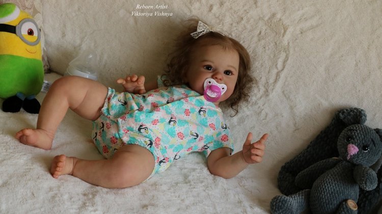 Малышка Хулиганка... куколка реборн Виктории Вишни