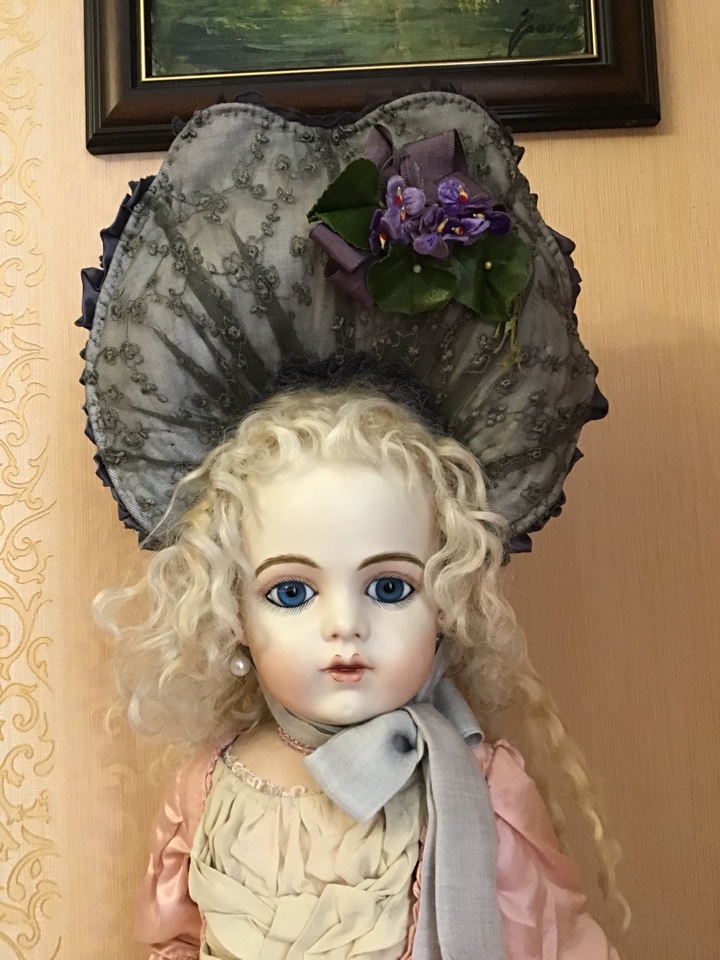 Мой первый бонет в этом году - Пармские фиалки | Бэйбики Мой первый бонет в этом году - Пармские фиалки (фото 7)