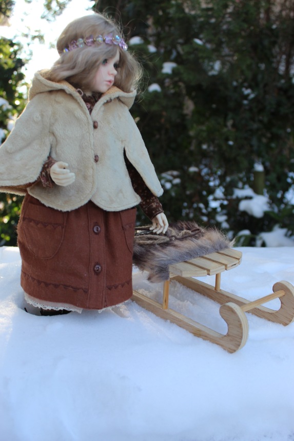 Розочка на снегу — Куклы Dollshe Craft (Доллше): BJD (БЖД)