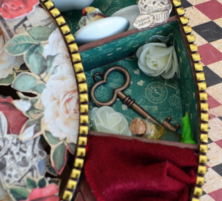 Часы "Моя Алиса" с миниатюрой