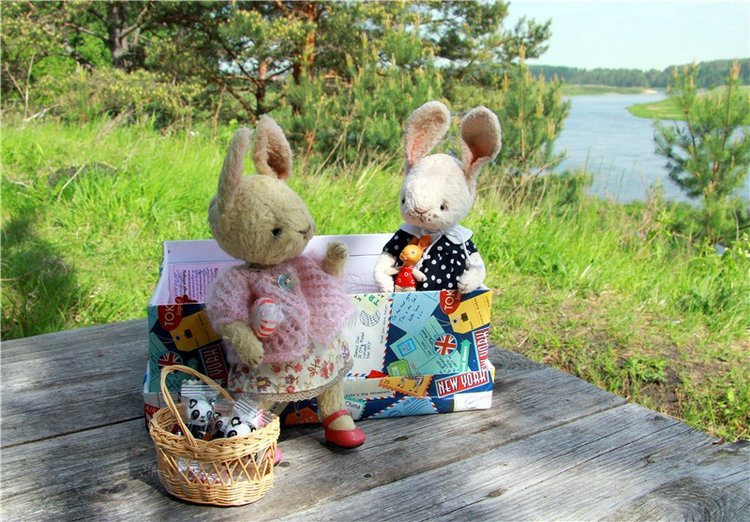 Заюшка Таточка. Авторская ручная работа Труничевой Ирины (фото 8)