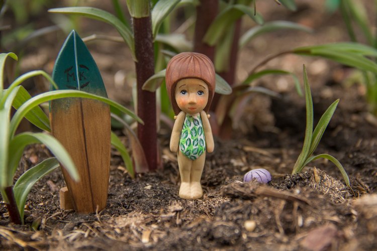 Мои деревянные козявочки — Авторские миниатюрные куклы: лепка (фото 5)