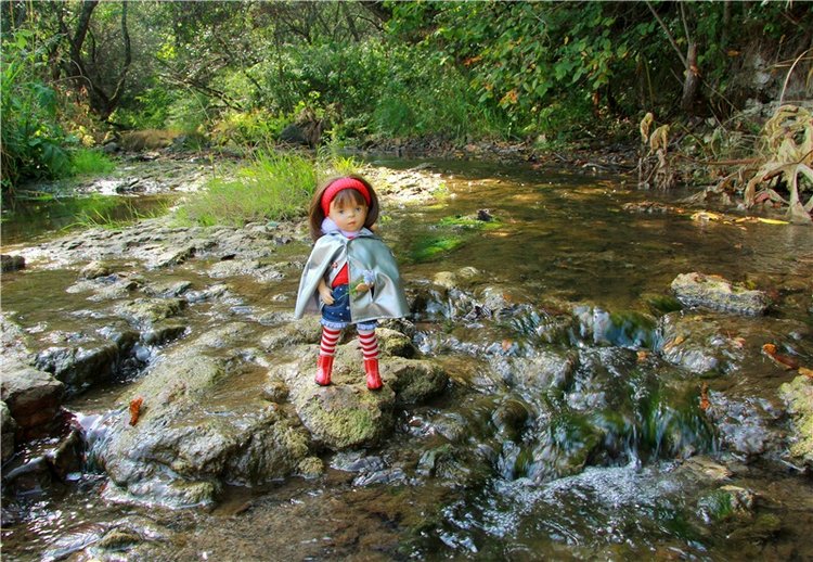 Старицкая Швейцария. Путешествие с Сашей, продолжение. Уникальная кукла от Сильвии Наттерер