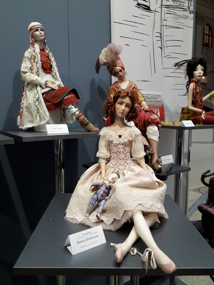 Искусство Куклы. Гостиный двор 2018. Выставку моими глазами - часть 2