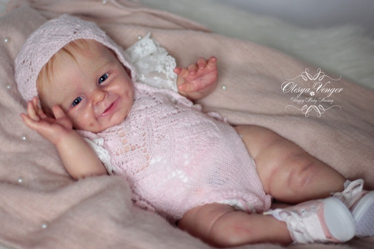 Прототип Shaya от скульптора Bonnie Sieben. Кукла реборн Олеси Венгер