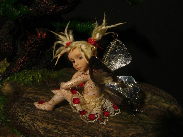 OOAK Creations Fairy - Dolls in Polymer Clay - Fimo by Paola Erriu - Авторские скульптуры из полимерной глины