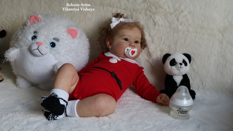 Моя Мэдди... Куколка реборн Виктории Вишни