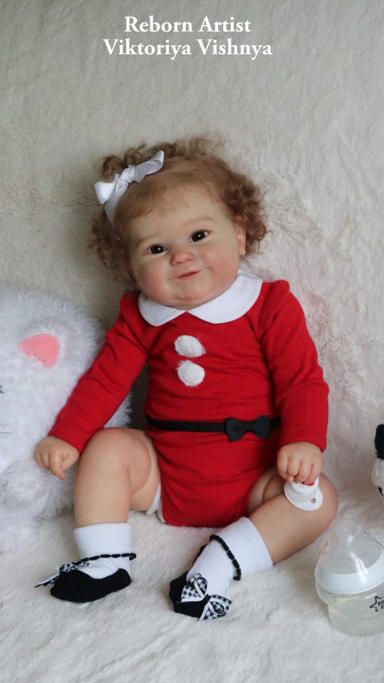 Моя Мэдди... Куколка реборн Виктории Вишни