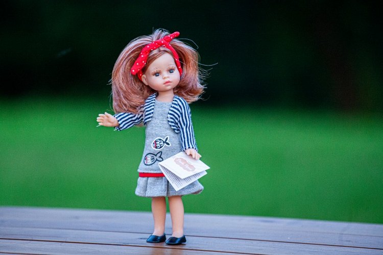 В гостях у STEPHA dolls! Biggers, Миниамигес, Вестида де Азул