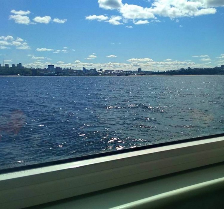 Отдых на Волге - между двух городов