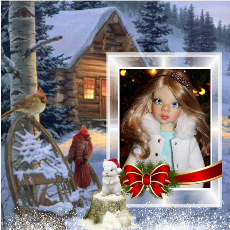 Поздравления С Рождеством и Наступающим Новым годом от Мисси и Талиссы