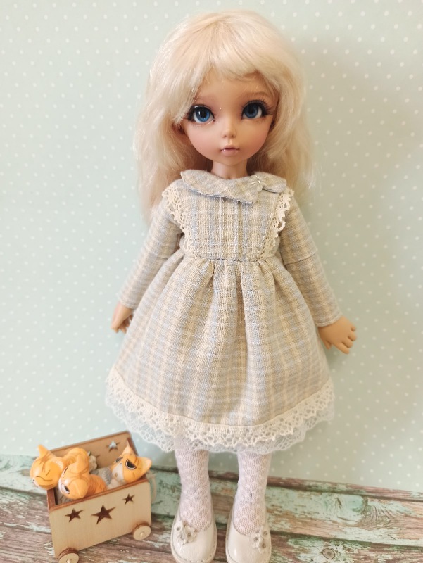 Как мы шили платье — Одежда и обувь для кукол своими руками: фото