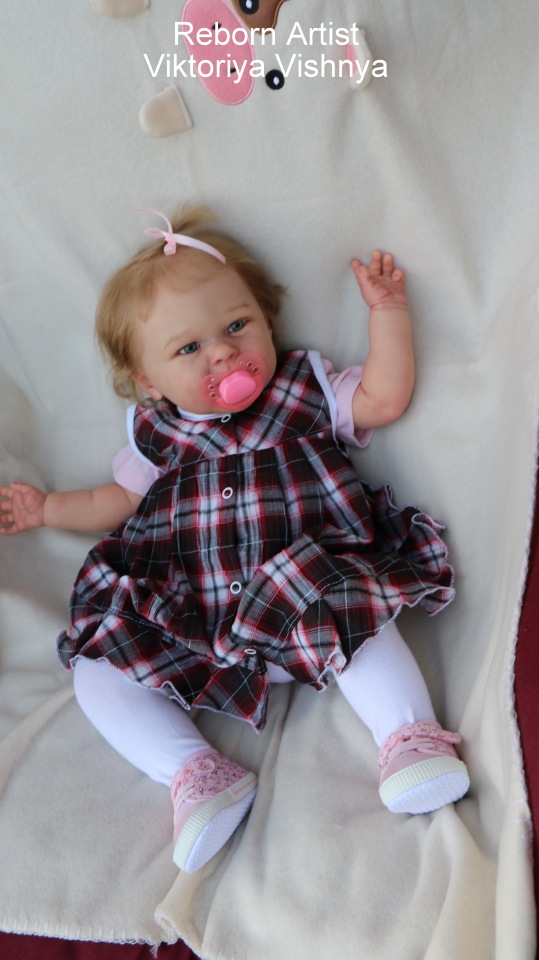 Мейзи... куколка реборн Виктории Вишни