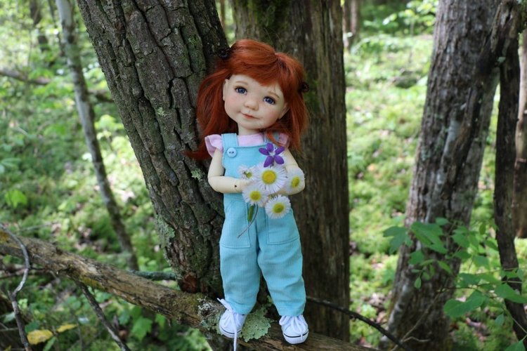 Новая девочка в размере 28см от Meadow dolls - mini Bailey (фото 6)