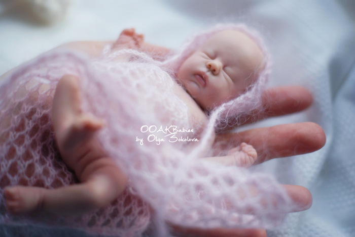 Аделина. Младенец ООАК Ольги Соколовой (фото 2)