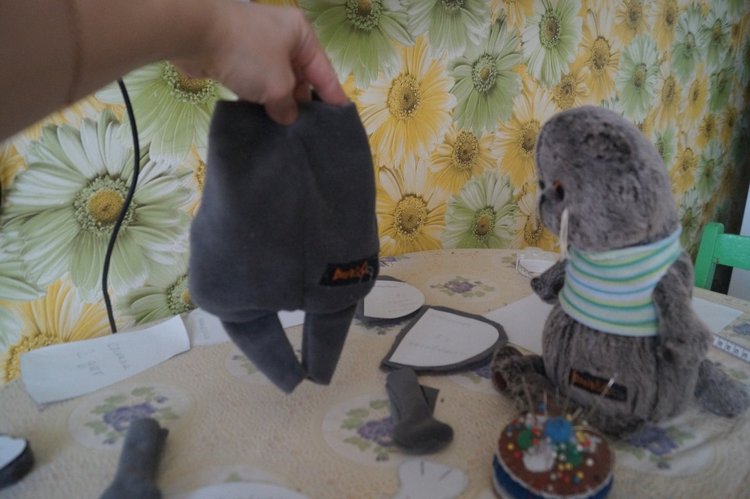 Как Агаша Басика сшила — Кот Басик (фото 9)