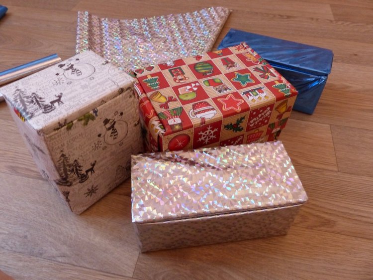 Новогодняя упаковка, провожаем в путь зверяток. Разные фотографии (фото 9)