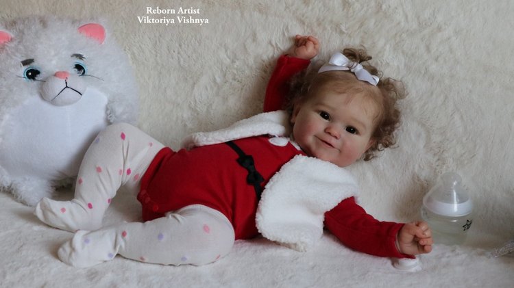 Моя Мэдди... Куколка реборн Виктории Вишни